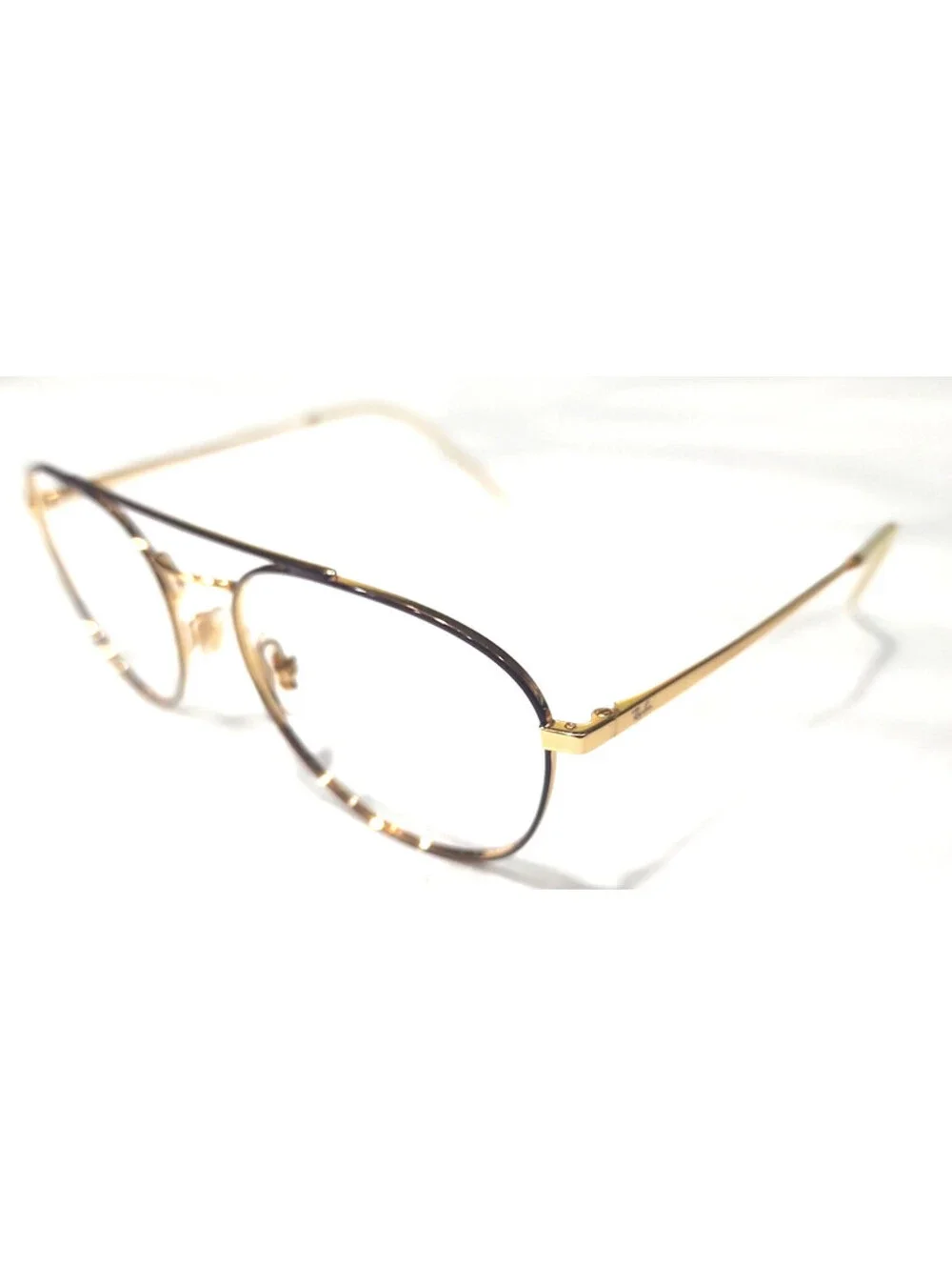 Ray Ban RB3589 9055/13 No Lenses Brown Gold Unisex Sunglasses Frame 55-18 140